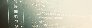PHP Code als einführendes Bild der Informatik