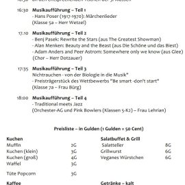 Herzliche Einladung zum Schulfest am Freitag, 19. Juli 2024, 16.00-20.00 Uhr!