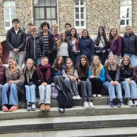 Wiedersehen mit dem Partnergymnasium Simone Veil in Liffré (Bretagne)
