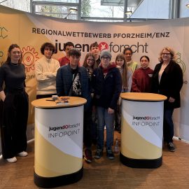 Exkursion der Jugend-forscht-AG zum Regionalwettbewerb