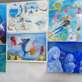 Ausgezeichnete Kunstwerke beim Wettbewerb „Jugend Creativ“